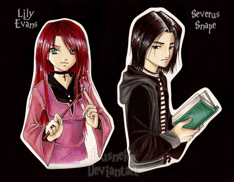 Snape/Lily Lilyandseverusbyrusnekogj3