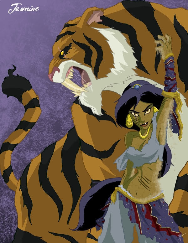 Disney Zombies Princess Twisted_Princess__Jasmine_by_jeftoo