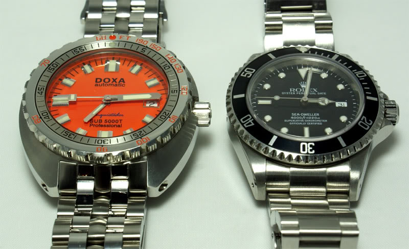 doxa - la nouvelle Doxa Seaconqueror 5000trolex