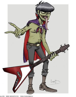 6 / 6 / 66 : Feliz Cumpleaños Murdoc! Murdoc_Nicalls_by_Lora8