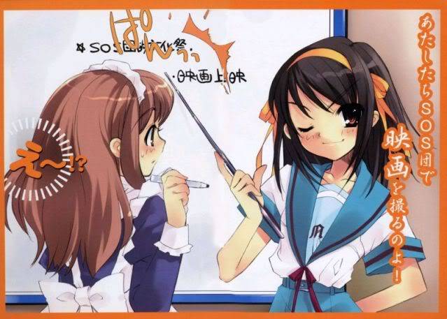 A la escuela de Haruhi le asquean los otakus Haruhi03