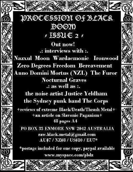 Procession of Black Doom Issue 2 - out now! Pobdz2_flier_inv_sm