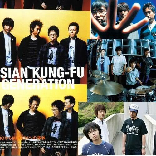 Banda favorita japonesa (: Asian-kung-fu-generation