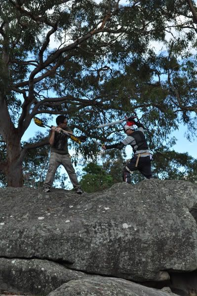 Hurstville Heritage Park, Hurstville, 26 November 2011 Rockfight