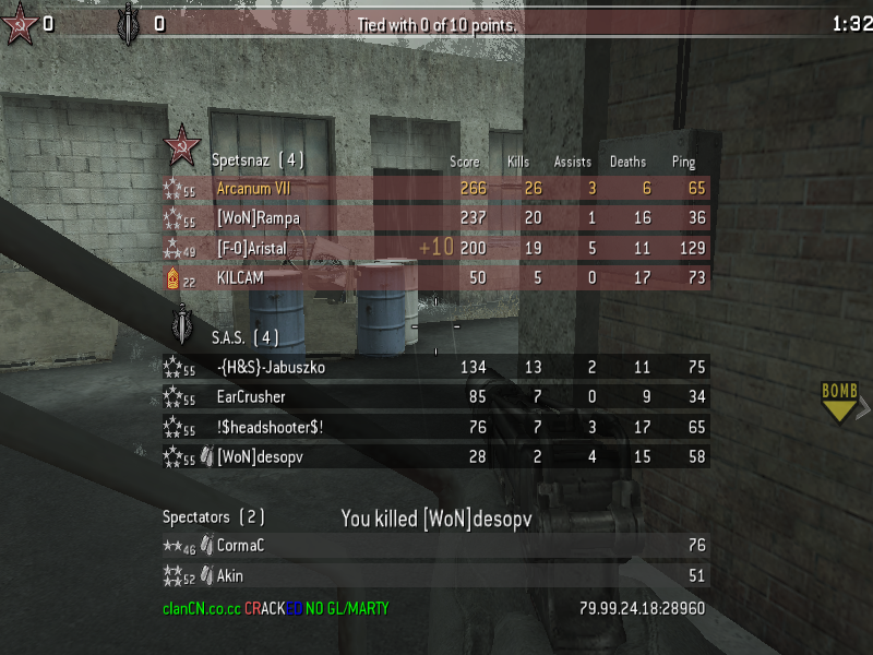 Call of Duty 4 multiplayer scores Cod4mp-20081221-105625