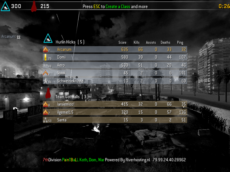 Call of Duty 4 multiplayer scores Cod4mp-20081224-163211