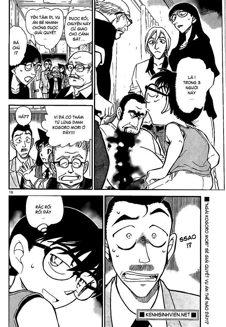 Conan Tập 76  Conan Chap 787: Kogoro là một người tốt !  KSV_Rocketeam_760116