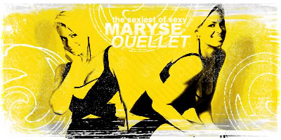 Banner Maryse Ouellet Maryseyellow