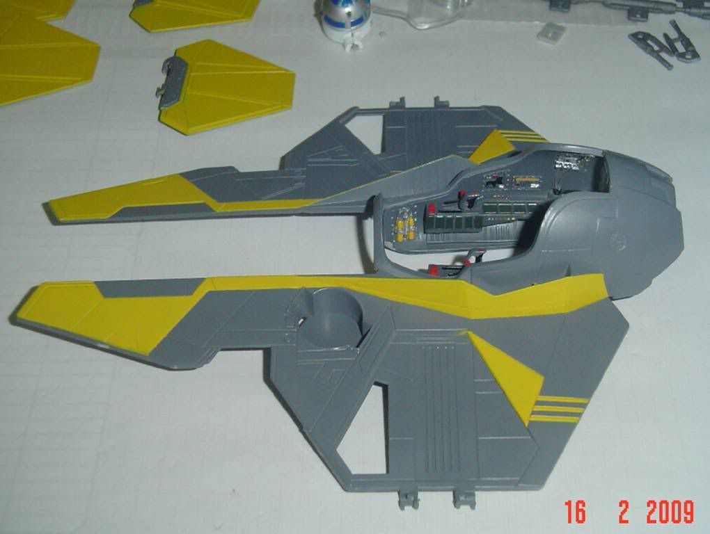 Anakin's Jedi Star Fighter - AMT - escala 1:24 Imagem12