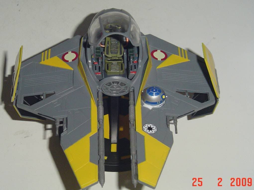 Anakin's Jedi Star Fighter - AMT - escala 1:24 Imagem24