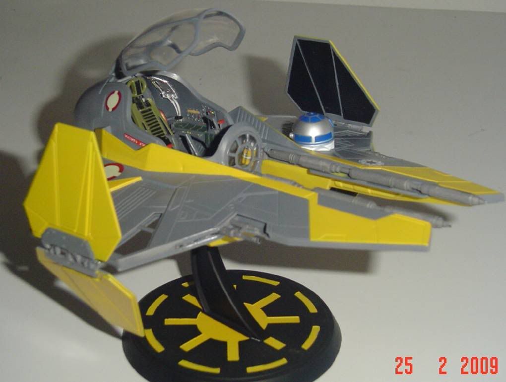 Anakin's Jedi Star Fighter - AMT - escala 1:24 Imagem29