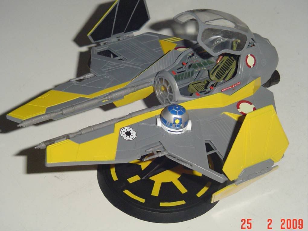 Anakin's Jedi Star Fighter - AMT - escala 1:24 Imagem35