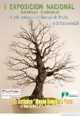 I EXPOSICION DE ARBOLES CADUCOS DE PARLA CartelexpoParla