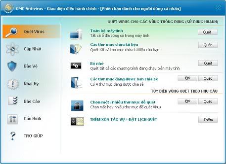 CMC Antivirus - Phần mềm diệt virus miễn phí của Việt Nam Hinhcmcav1