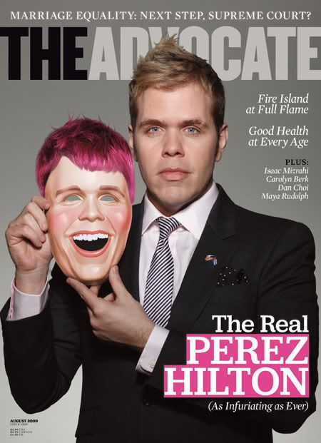 Perez Hilton [The Advocate Magazine] 1029_cover