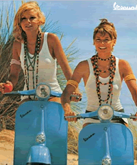 A. What we learn... Vespa-ad