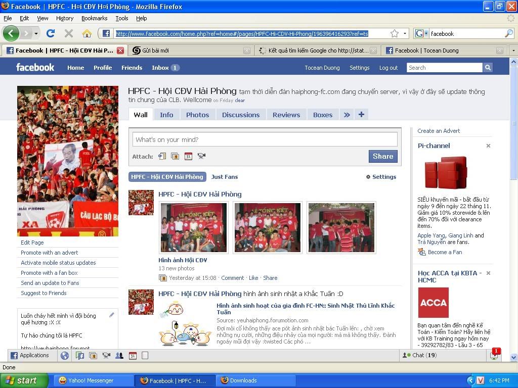 kết nối cùng FACEBOOK :"> Fb