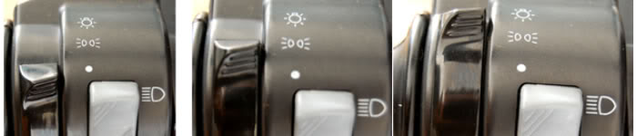 HEADLAMP SWITCH (on, off, idle)