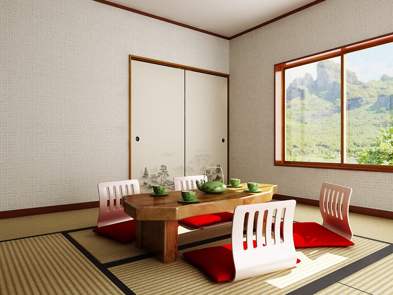 A Combination of Japanese Room & Western Room JapaneseRoom