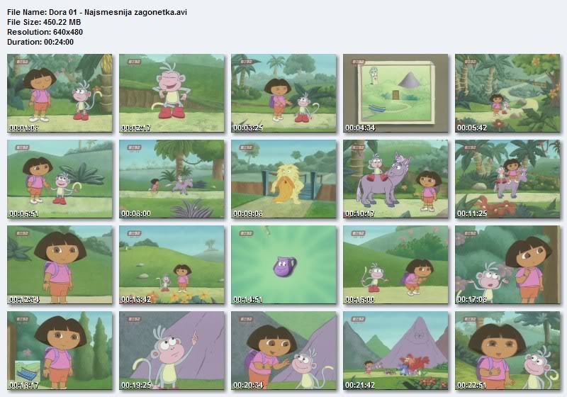 dora - Dora Istrazuje,TVRip,Srpska Sinhronizacija Dora-zagonetka