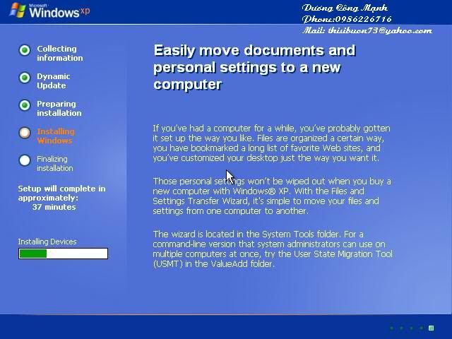 Hướng dẫn cài win xp full bàng hình ảnh 101