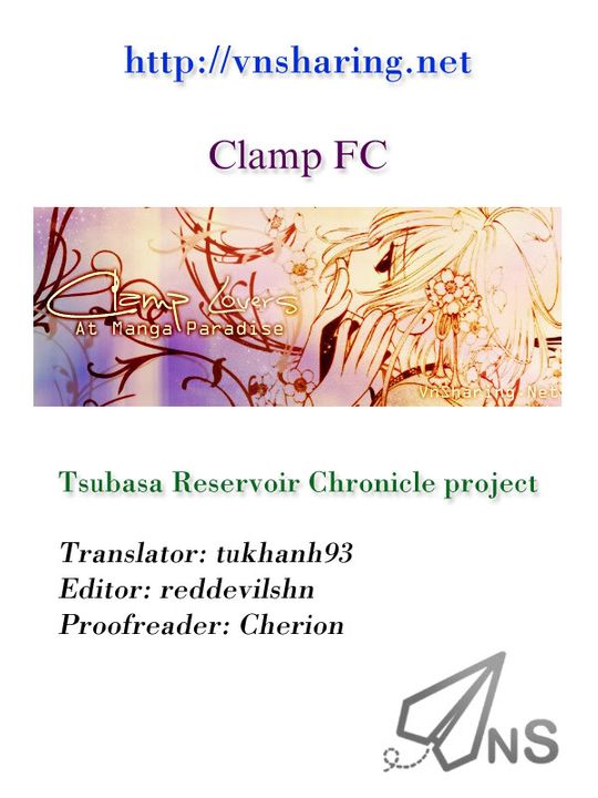 [Clamp][Tsubasa Reservoir Chronicle] Chap 3 Credit