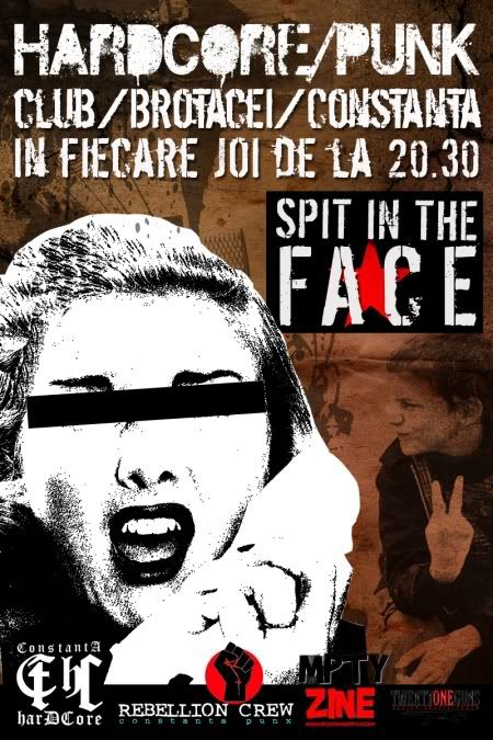 SPIT IN THE FACE! - HC/Punk Night in Constanta 3