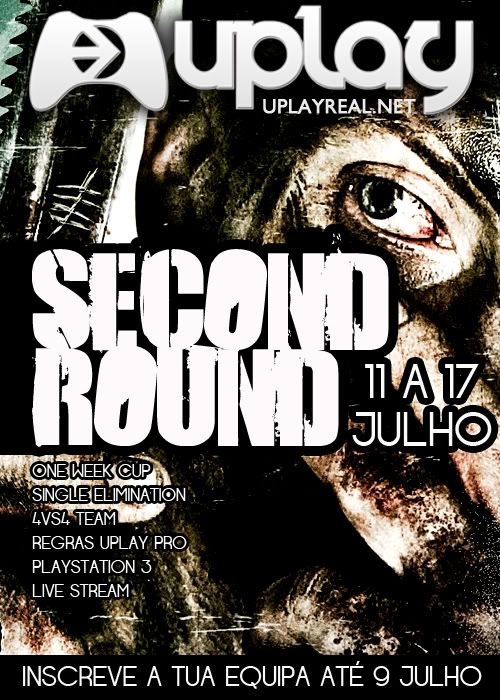 1º Lugar - Torneio Second Round da Uplay - COD: BLACK OPS - PS3 - Julho 2011 SecondRoun