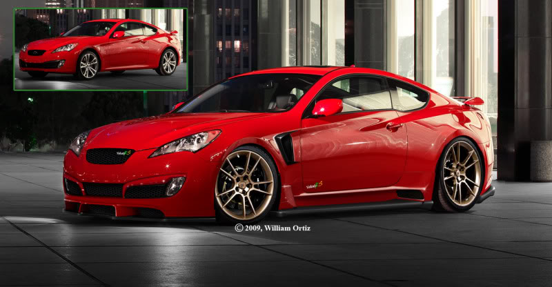 Hyundai Genesis Coupe tuned 2010HyundaiGenesisCoupe5redcopy