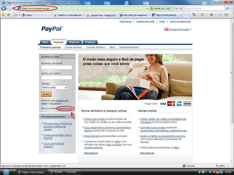 [TUTORIAL] Como ganhar dinheiro na Internet! |Legal, Gratuitamente e Seguro!| Paypal1