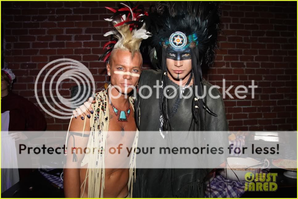 Adam and Sauli  at Katy Perry's Party Katy-perry-wild-west-ho-down-throwndown-01-2