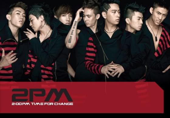 2pm Collection Single & Album Cover 2PM-TimeForChangeSingle