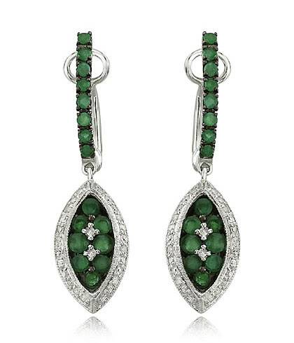 Is it green yet Dangle-emerald-earrings