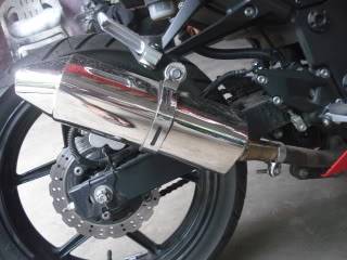 slip on custom ninja250 seken Knalpot