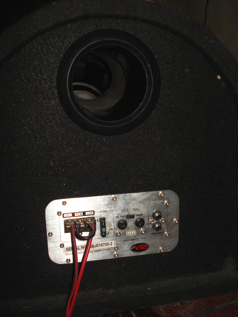 FS:V12 tube amplified subwoofer DSC06494