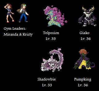 Gym Leader Miranda & Kristy GymLeadersMirandaandKristy