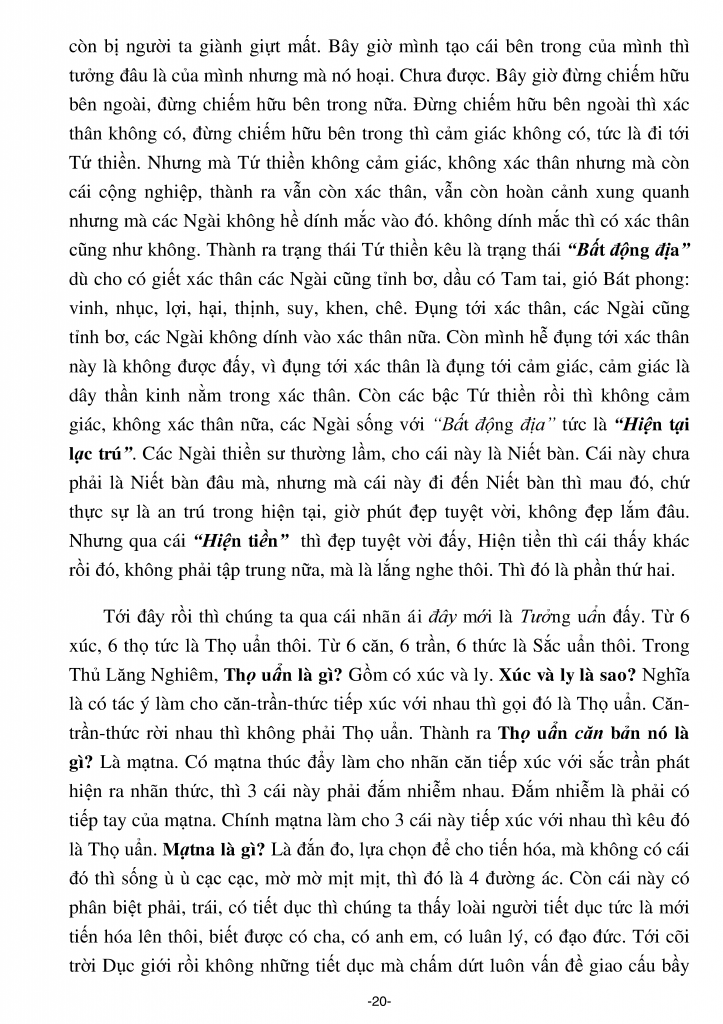 Tổng hợp lại tất cả những bài giảng về kinh 66 của sư Khang 120