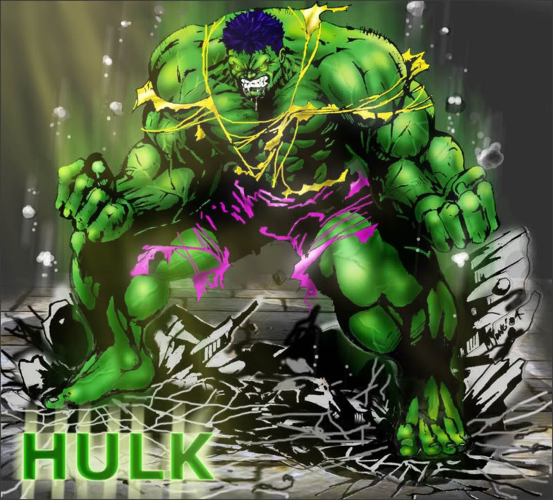 my 2d art Hulk-1