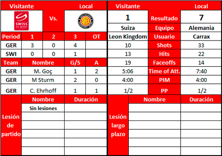 SUIZA - Leon Kingdom Alemania-Suiza