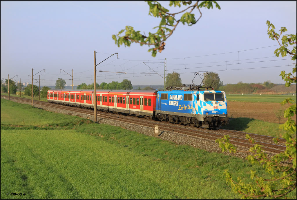 Allemagne - Bleu Blanc Rouge pour le RER 111017ERLSBahn24-04-11