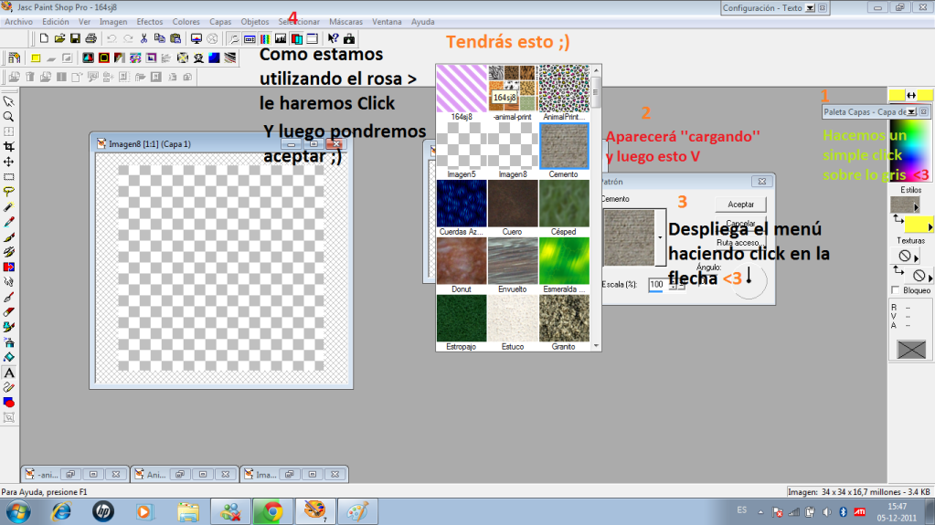 [Tutorial] Como usar Patterns/Scripts en PSP {Paint Shop Pro} Tuto4