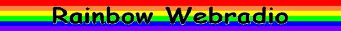 Rainbow Webradio - radio gay 1oo% dancefloor Banniere684x64