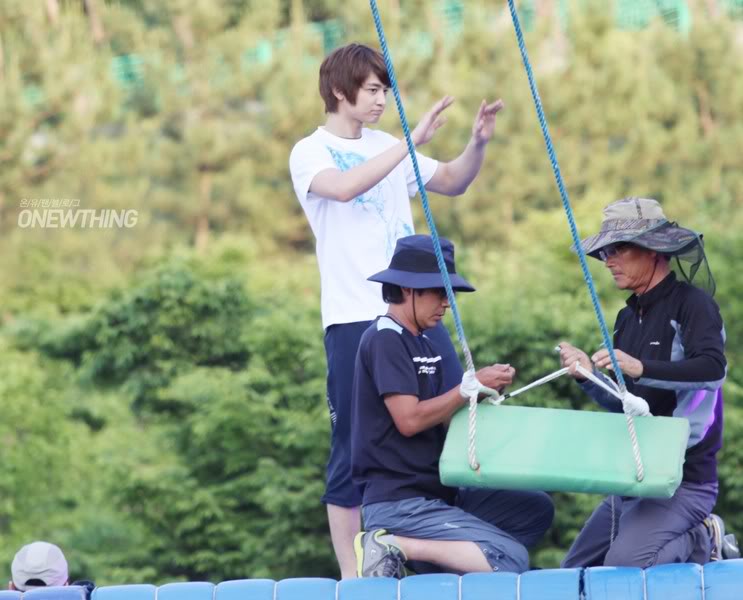 Taemin and Minho @Dream Team 2 Recording [110605] IMG_0799_copy