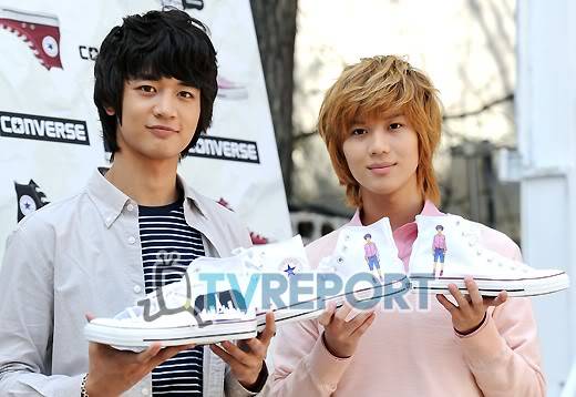 Minho & Taemin @ Converse’s “Moving Custom Studio” [110412] 20110412_1302589204_61621800_1