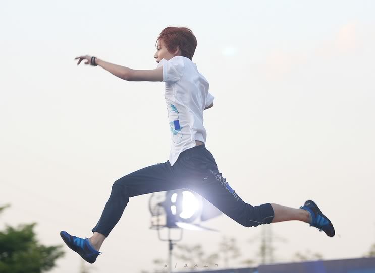 Taemin and Minho @Dream Team 2 Recording [110605] IMG_0556