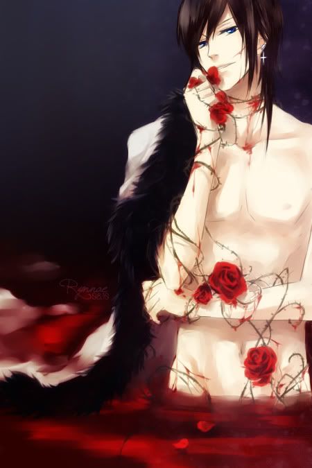 Dylan Lawliet TM__Roses_Have_Thorns_by_Rynnae