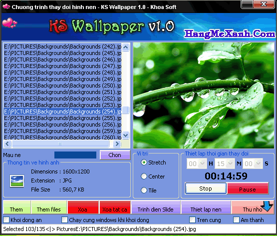 Phần mềm tự động thay đổi hình nền Desktop! 92135727