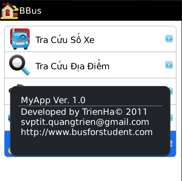 Bus For Students Ver 3.0 - Trợ giúp đi xe BUS Info