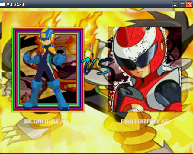 Megaman Battle Network Mugen Vs-1