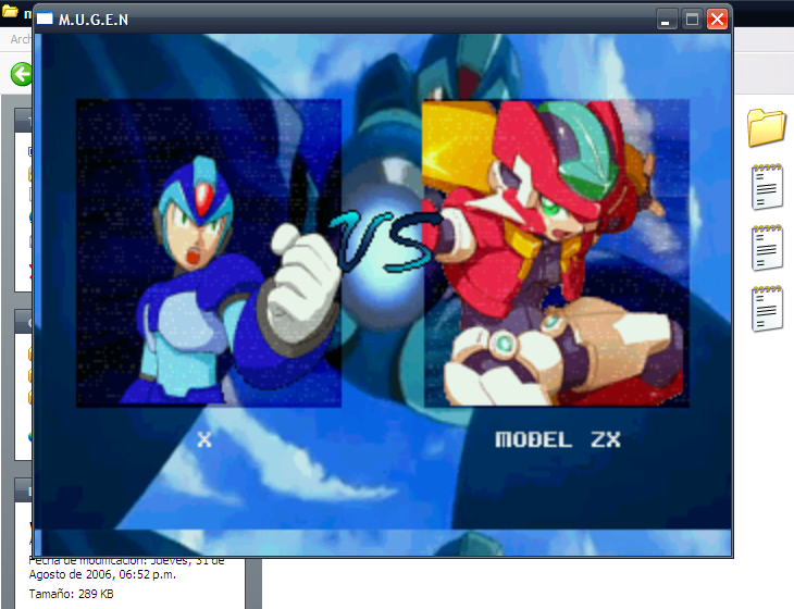 a qui el mugen Vs